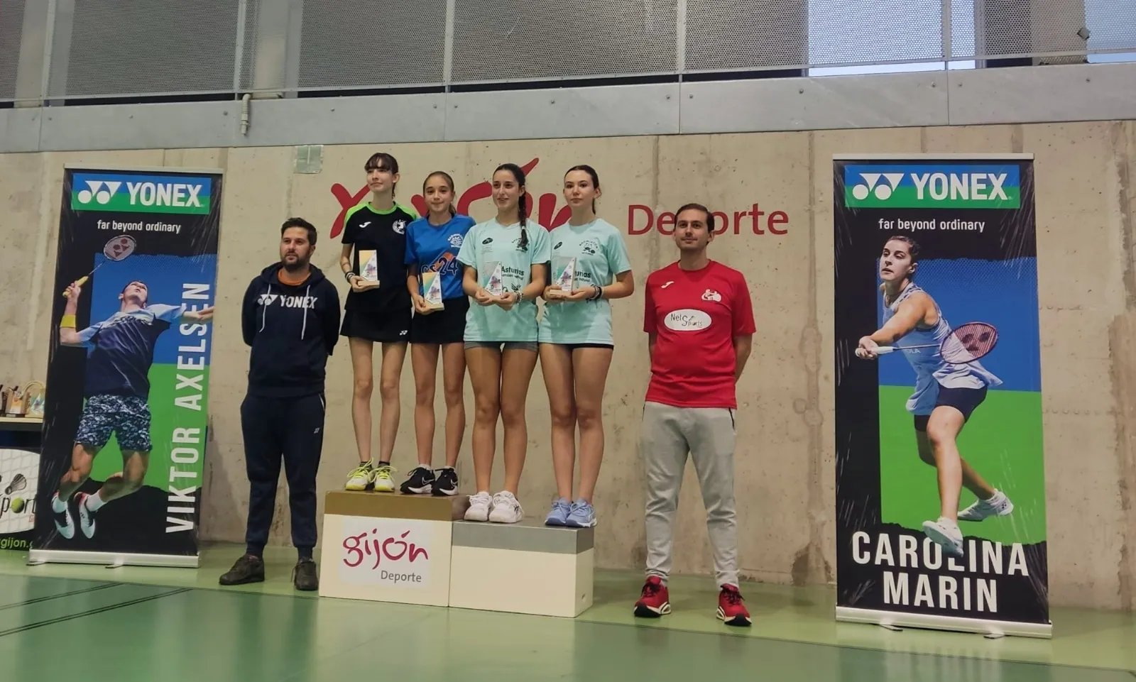 Foto 2 - El Club B&aacute;dminton Soria-CS24 se hace con m&uacute;ltiples medallas en las tres competiciones disputadas durante el fin de semana