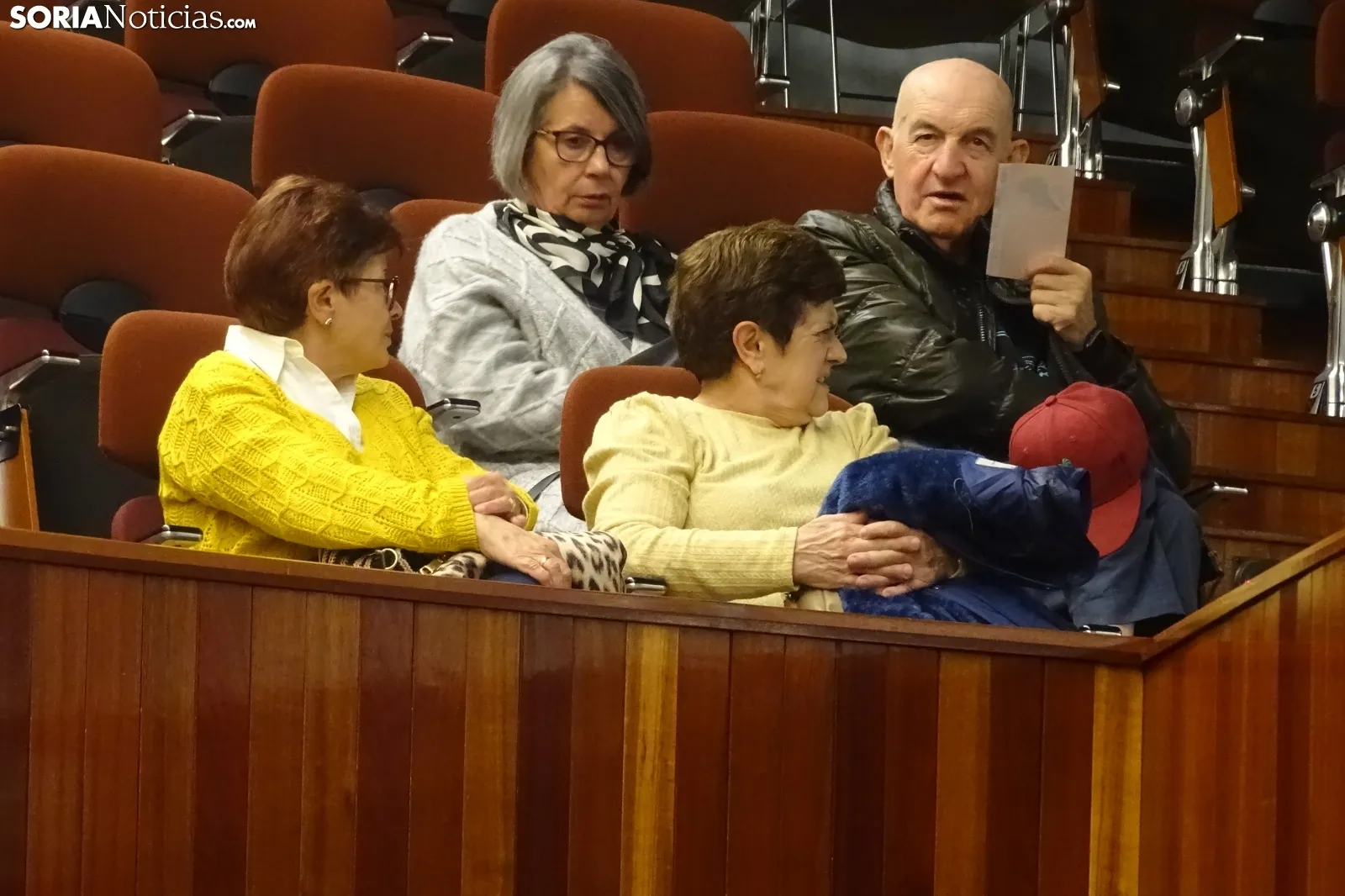Una imagen de la inauguración hoy en La Audiencia. /PC