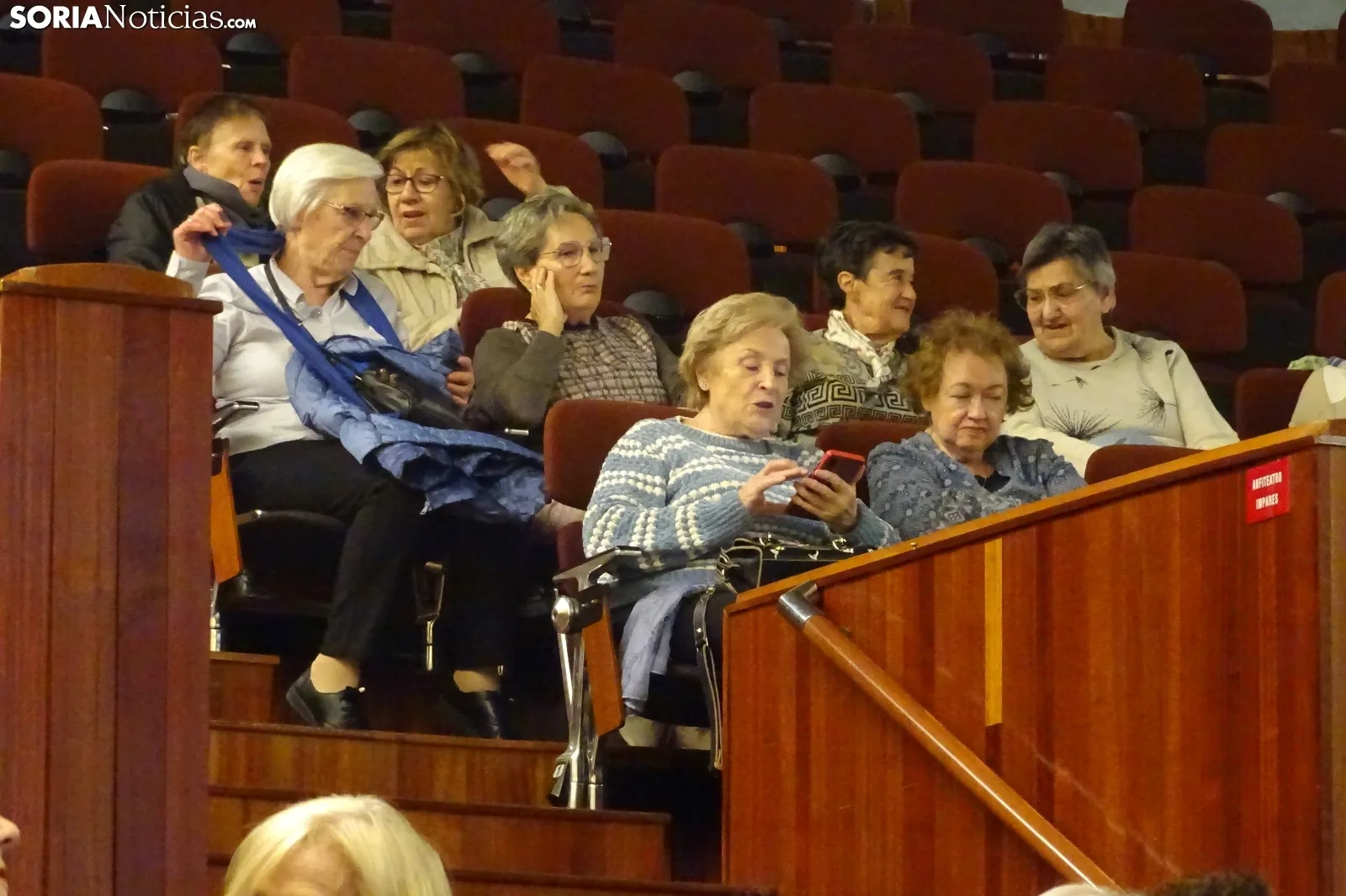 Una imagen de la inauguración hoy en La Audiencia. /PC
