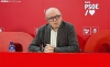 José Javier Gómez Pardo, diputado provincial del PSOE hoy en rueda informativa. /EM