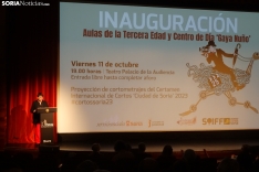 Una imagen de la inauguración hoy en La Audiencia. /PC