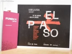 Una imagen de la apertura de la exposición hoy. /PC
