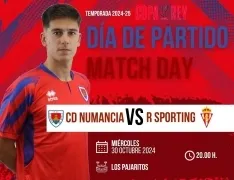 Foto 2 - As&iacute; hemos vivido el Numancia vs Sporting de Gij&oacute;n de Copa del Rey