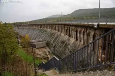 La presa de Soria y el embalse de la Cuerda del Pozo. Fotos: María Ferrer. 