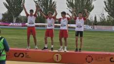 Foto 3 - Gran actuación de Castilla y León en el Campeonato de atletismo de España sub-16 por federaciones