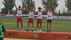 Foto 3 - Gran actuaci&oacute;n de Castilla y Le&oacute;n en el Campeonato de atletismo de Espa&ntilde;a sub-16 por federaciones