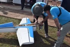 Foto 13 - Fotos: Acrobacias en los cielos sorianos con el Festival de Aeromodelismo