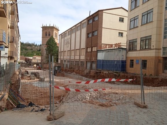 Luz verde para continuar las obras en el parking de la calle Doctrina con una nueva empresa