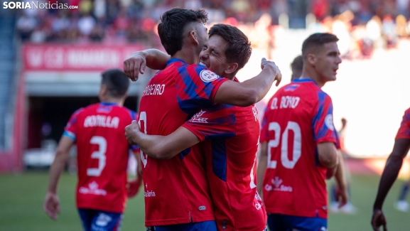 El mejor inicio goleador del Numancia en el último lustro