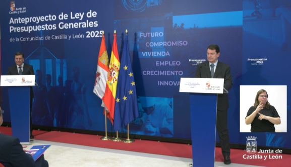 Así serán las cuentas de Castilla y León para 2025