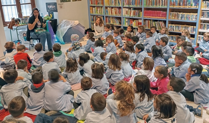 Amplio calendario de actividades de animaci&oacute;n a la lectura en la biblioteca municipal burgense