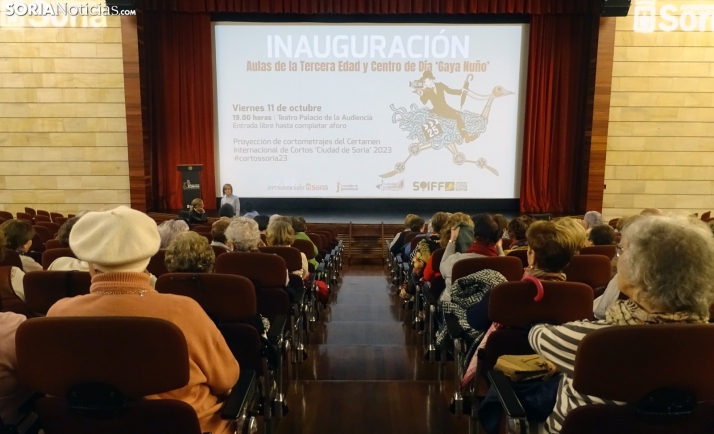 Una imagen de la inauguración hoy en La Audiencia. /PC