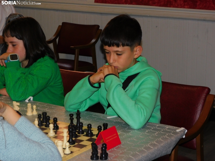 En im&aacute;genes: Los mejores jugadores de ajedrez de la provincia se dan cita en el torneo de San Saturio