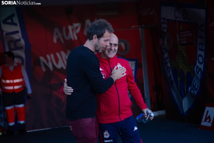 Calle quiere que su Numancia mantenga el mismo nivel juegue quien juegue