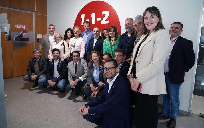 El 1-1-2 de Castilla y León inaugura el programa de charlas y visitas institucionales con procuradores de las Cortes