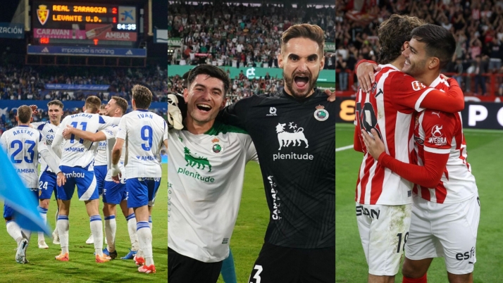 Real Zaragoza, Sporting de Gijón o Racing de Santander, posibles rivales del Numancia en la Copa del Rey