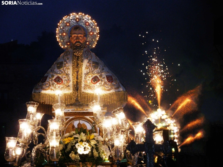 Un San Saturio con nubes y pasado por agua