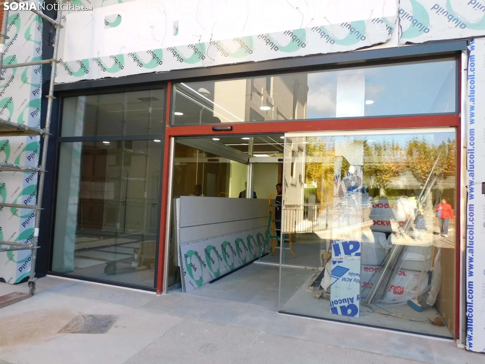 Foto 9 - Dos obras de Soria que est&aacute;n tomando forma