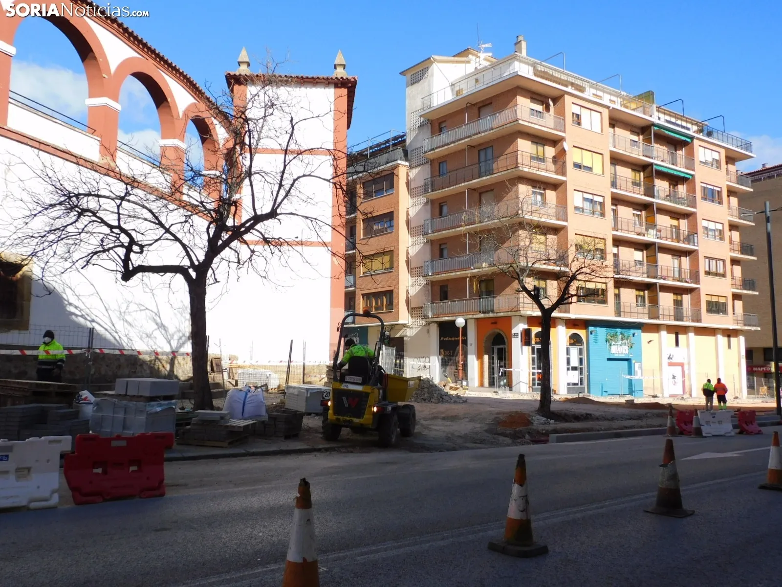 Foto 7 - Dos obras de Soria que est&aacute;n tomando forma