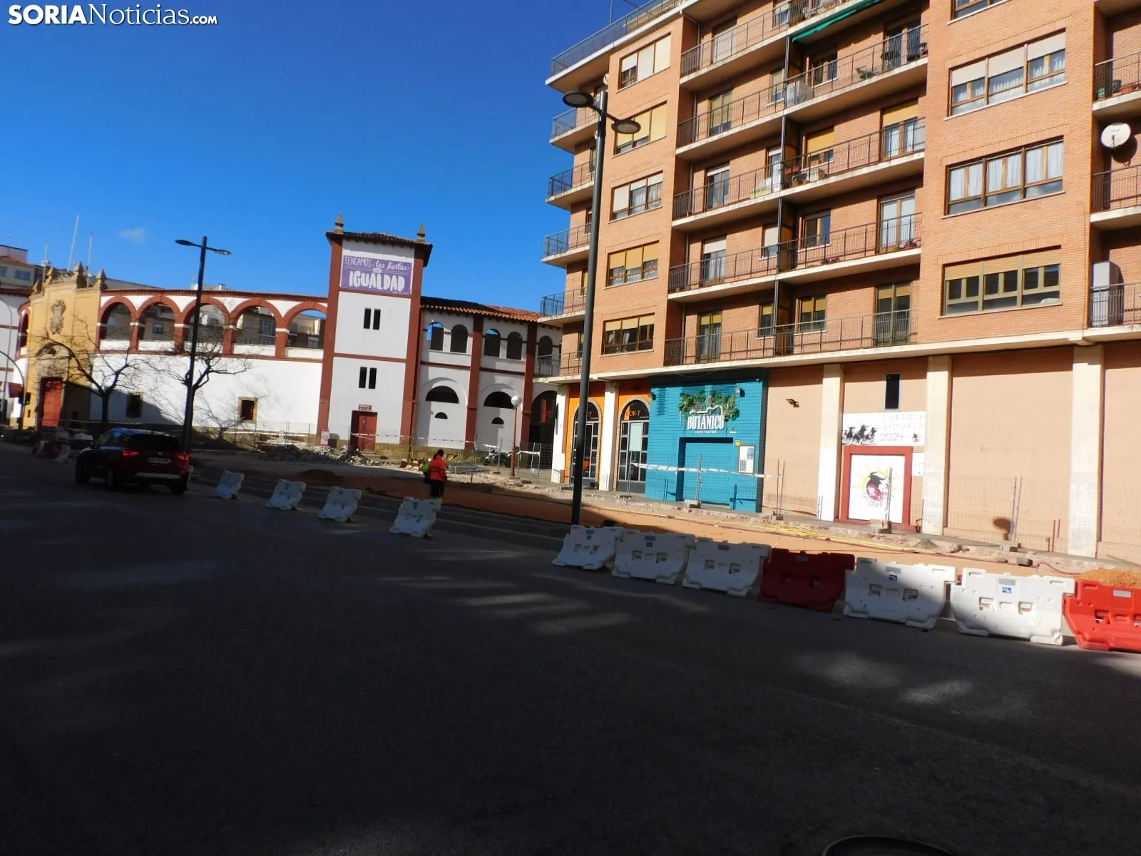 Foto 2 - Dos obras de Soria que est&aacute;n tomando forma