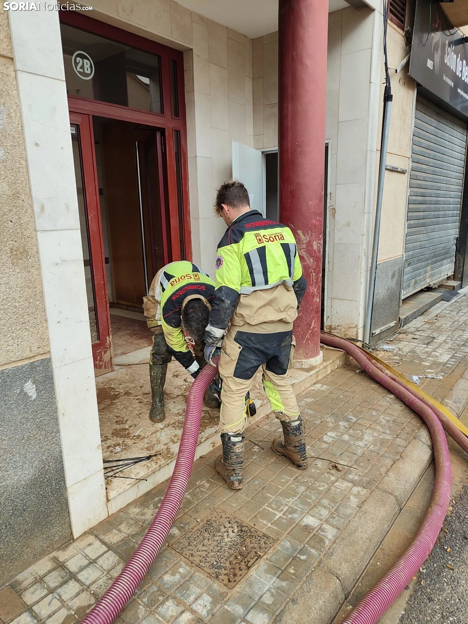 Foto 7 - Reportaje SN | Hablamos con los voluntarios sorianos en Valencia: Agradecimientos, indignaci&oacute;n y humanidad
