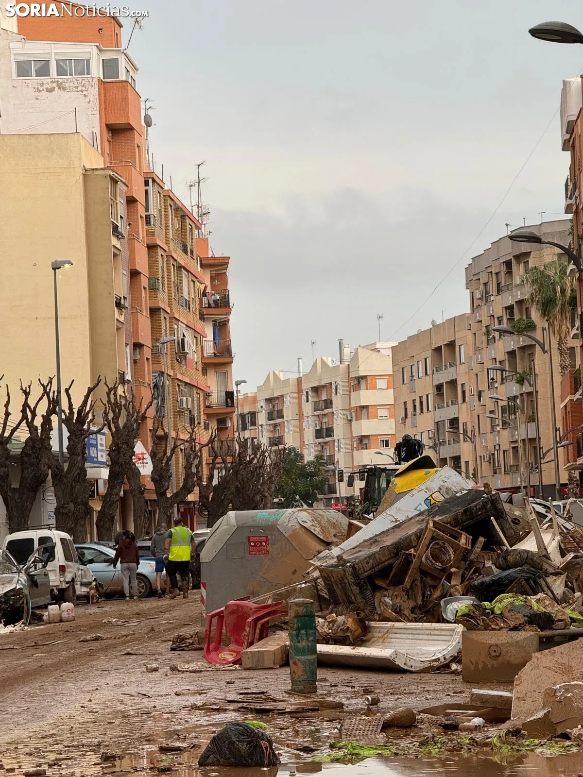 Foto 9 - Reportaje SN | Hablamos con los voluntarios sorianos en Valencia: Agradecimientos, indignaci&oacute;n y humanidad