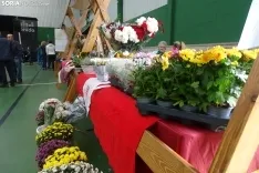 Una imagen de la feria micológica este sábado. /PC