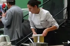 Una imagen de la feria micológica este sábado. /PC