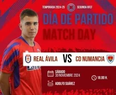 Foto 3 - As&iacute; hemos vivido el Real &Aacute;vila 0-0 Numancia de Segunda RFEF