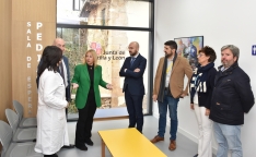 Imagen de la visita oficial a las nuevas instalaciones. /Jta.