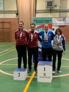 Foto 3 - Las sorianas dominan el &uacute;ltimo Regional absoluto de b&aacute;dminton