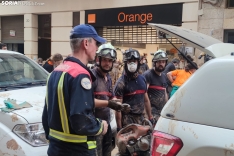 Juan Carlos Rodrigo ha inmortalizado la situación en Algemesí.