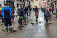 Juan Carlos Rodrigo ha inmortalizado la situación en Algemesí.