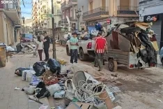 Juan Carlos Rodrigo ha inmortalizado la situación en Algemesí.