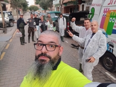 Foto 4 - 15 sorianos viajan hasta Valencia para ayudar y sacan 30 coches de un garaje: “Es un caos, parece una película de guerra”