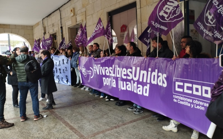 Manifesto conjunto de CCOO y UGT para el 25N