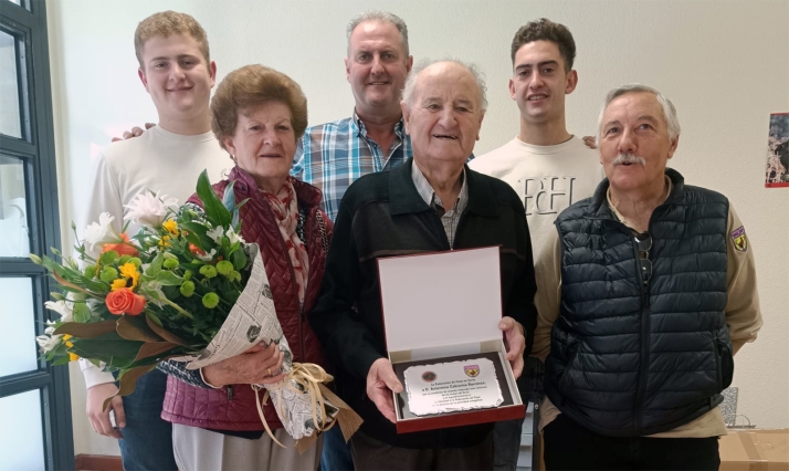 Homenaje al cazador federado más veterano de Soria