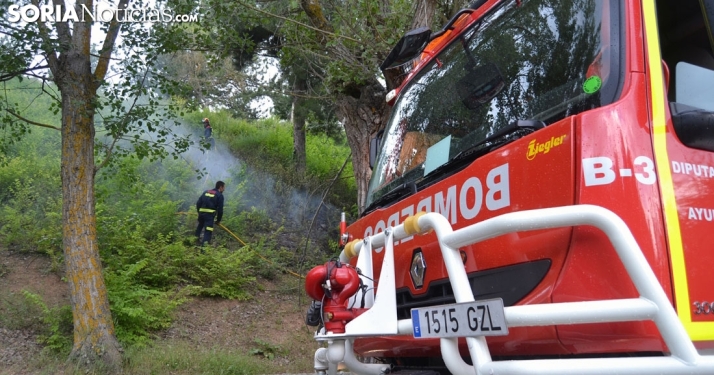 Covaleda insiste y reclama un parque de bomberos, la Diputación responde 