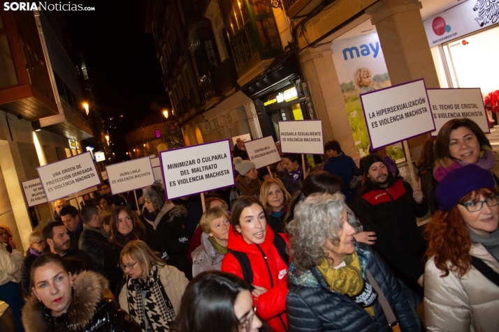 Manifestación 25N en Soria 2024