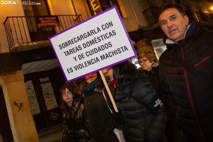 Manifestación 25N en Soria 2024