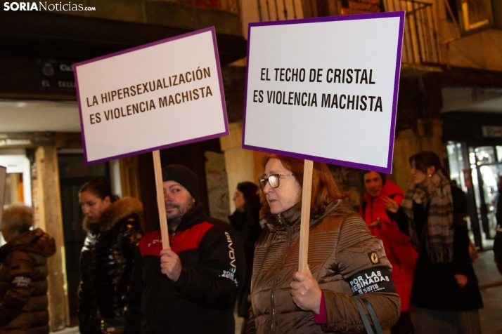 Manifestación 25N en Soria 2024