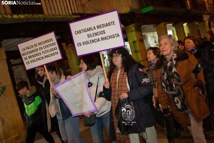 Manifestación 25N en Soria 2024