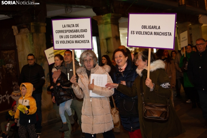 Manifestación 25N en Soria 2024