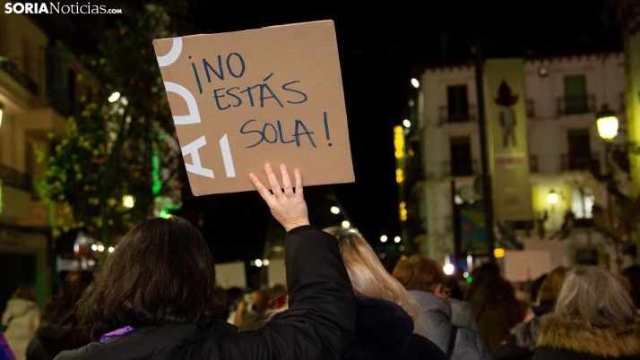 Manifestación 25N en Soria 2024