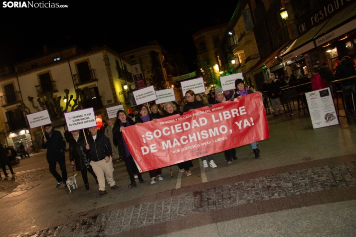 Manifestación 25N en Soria 2024