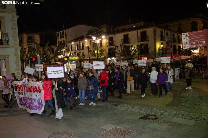 Manifestación 25N en Soria 2024