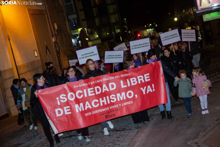 Manifestación 25N en Soria 2024