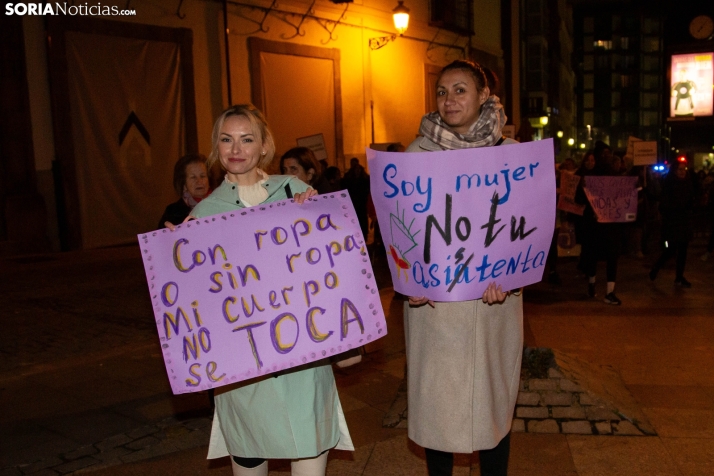 Manifestación 25N en Soria 2024