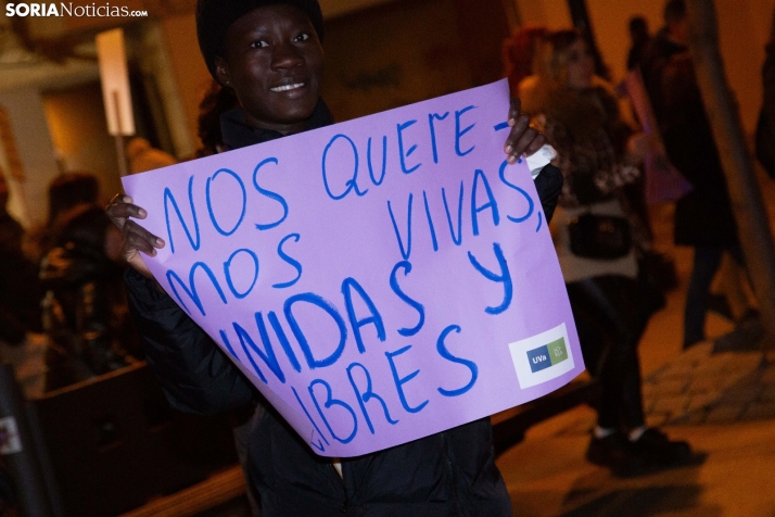 Manifestación 25N en Soria 2024