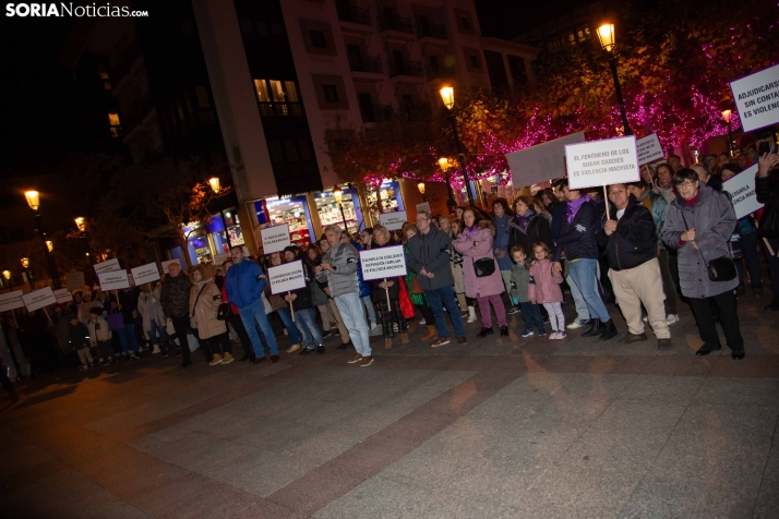 Manifestación 25N en Soria 2024